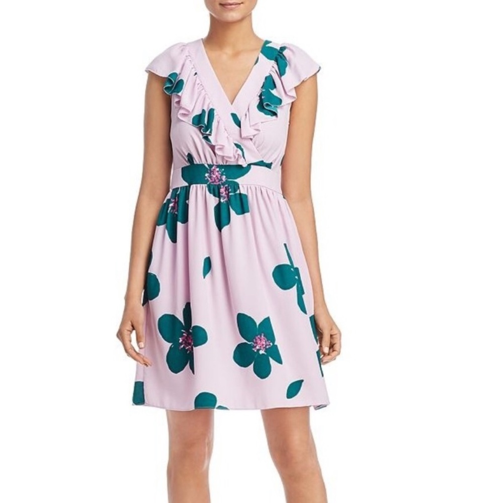 Kate Spade Grand Flora Aline Pink Dress